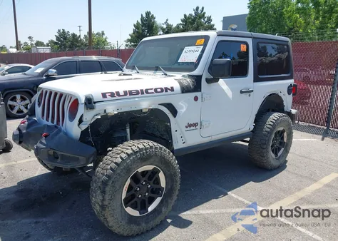 2020 Jeep Wrangler Rubicon 4X4 z USA, uszkodzony, nr VIN 1C4HJXCN4LW196557